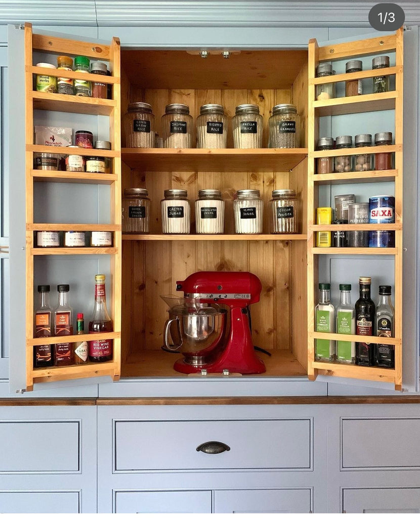 Larder cupboards have been a staple in kitchens for centuries...